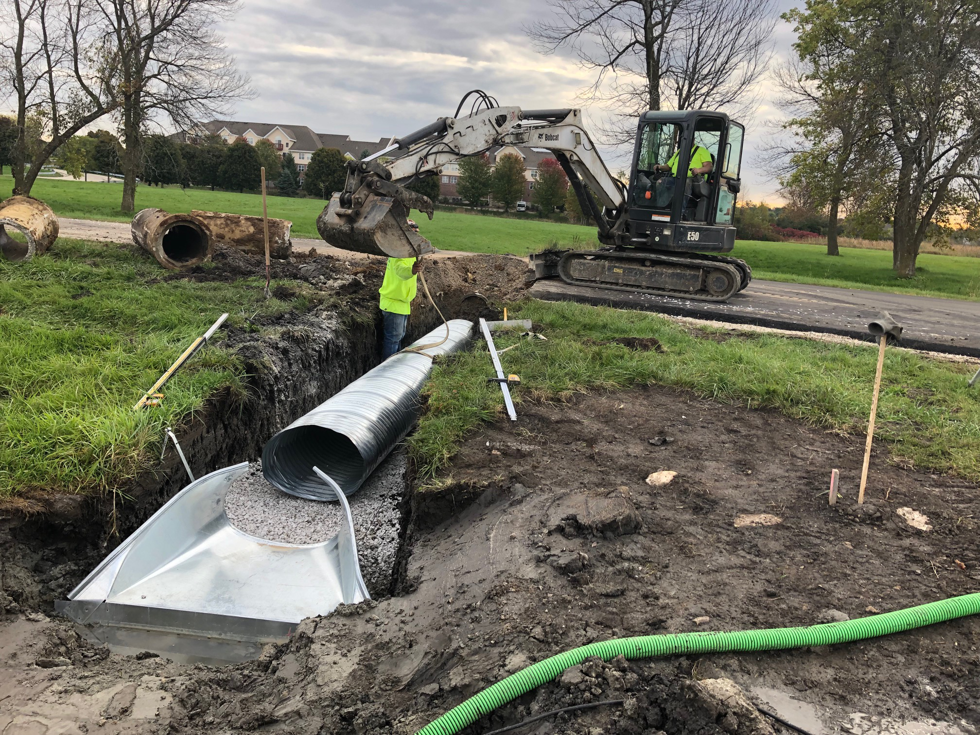 culvert installation