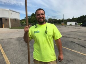 asphalt worker